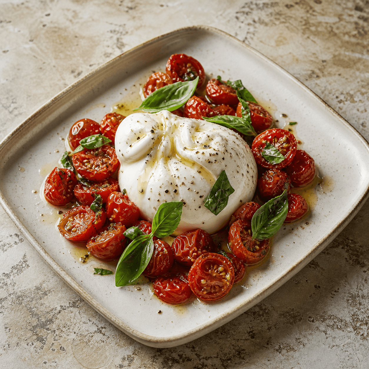 Burrata e pomodori